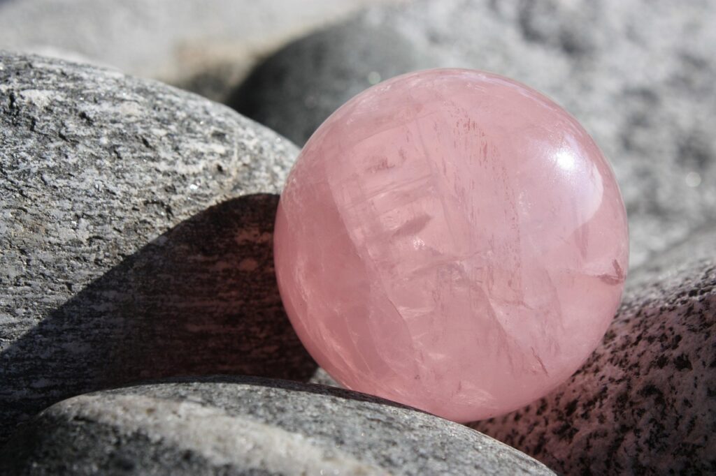 rose-quartz stone