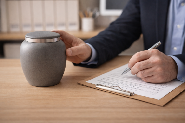 Handling the urn with care