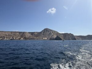 the coast and the sea