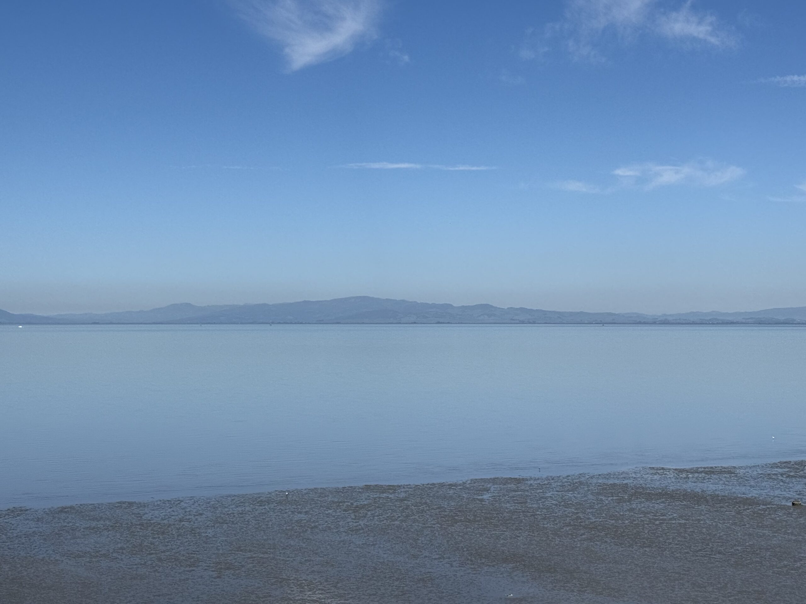 A quiet horizon and still water