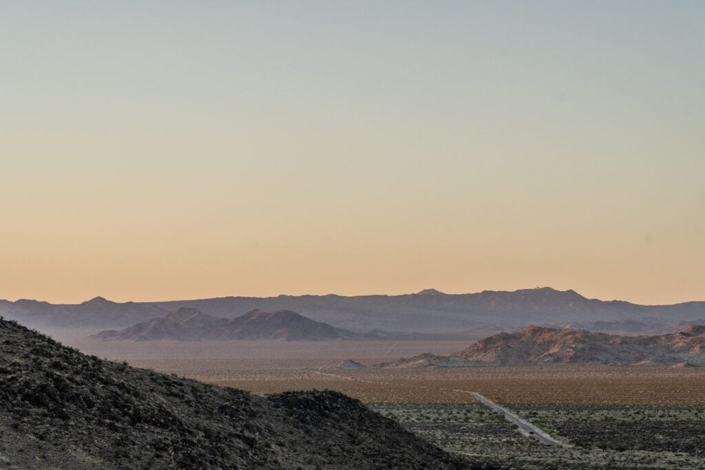 Landscape, Desert, California.